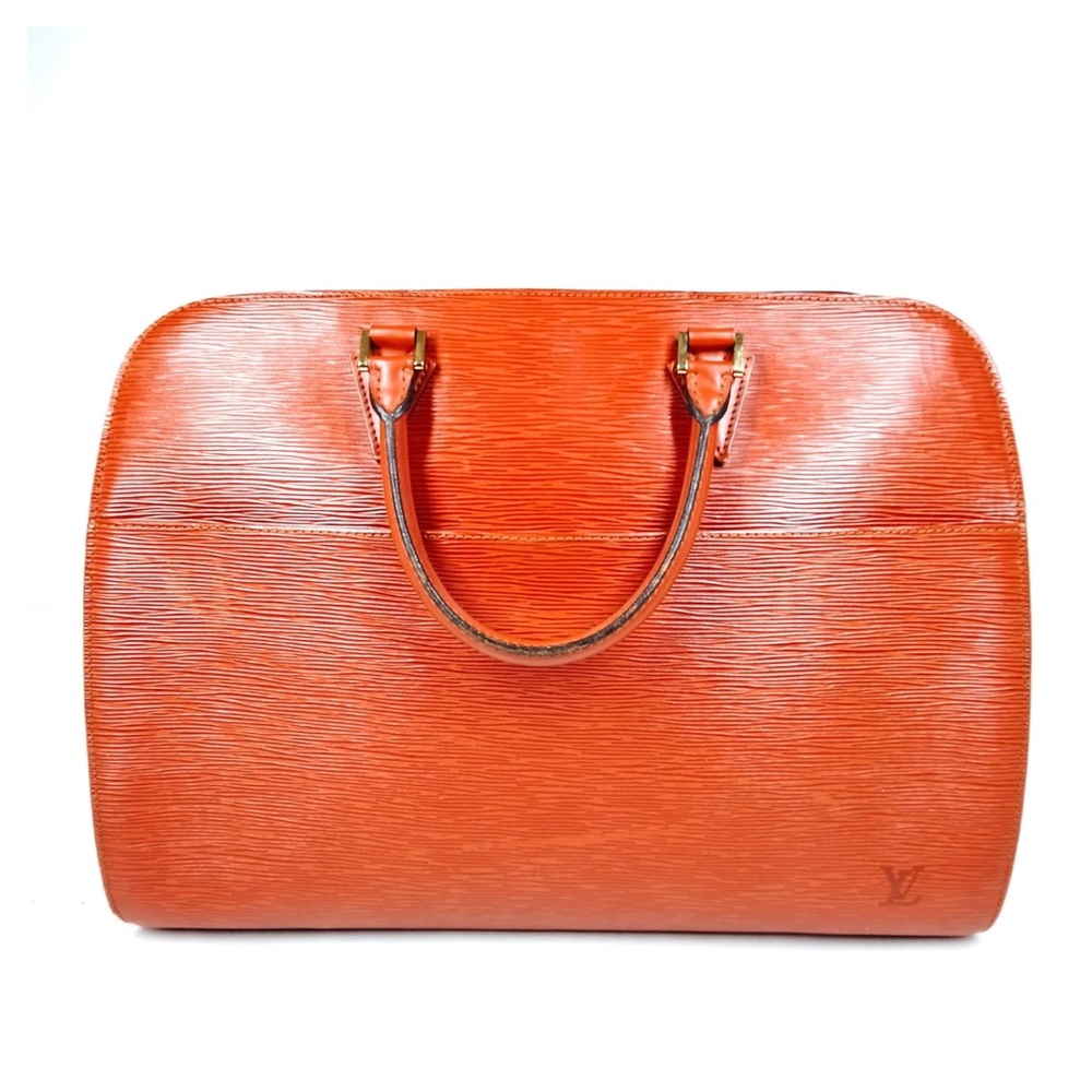 EUC Louis Vuitton Epi Leather Sorbonne Business/Work Bag in Cognac